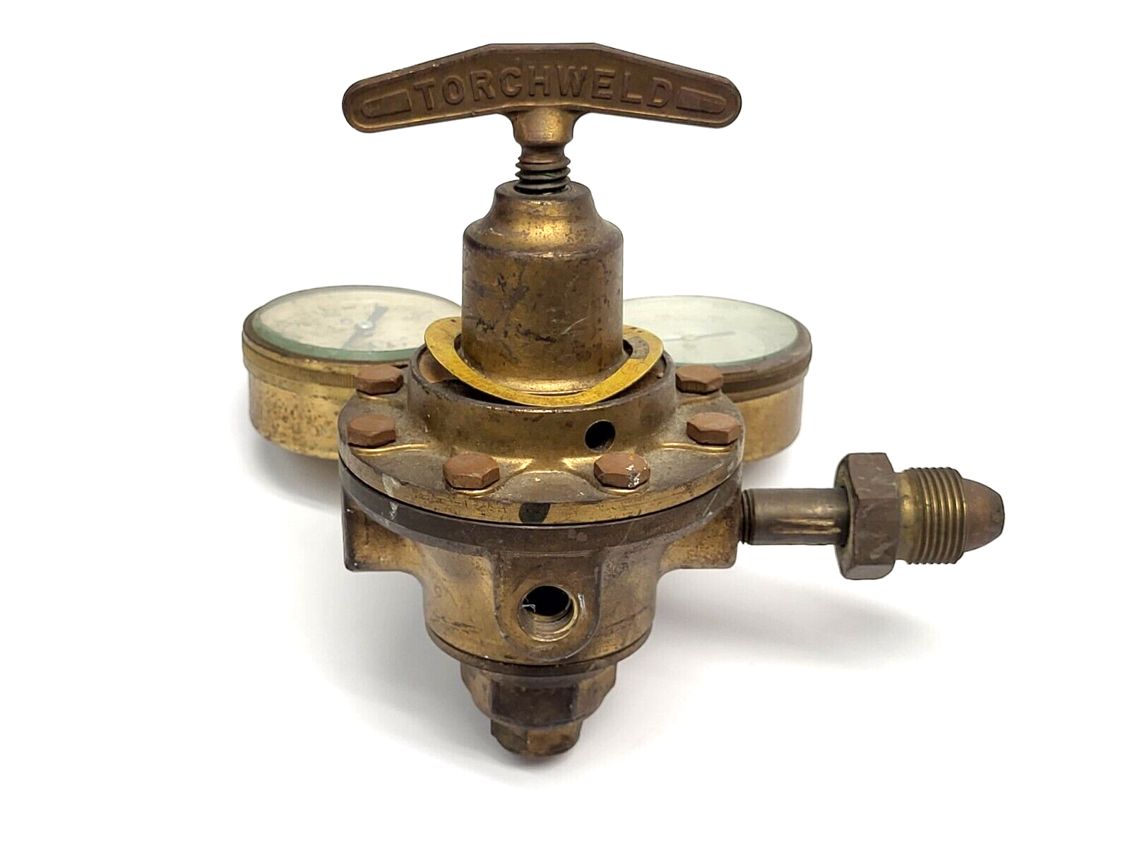 National Cylinder Torchweld 6508 Double Gauge Regulator - Maverick Industrial Sales