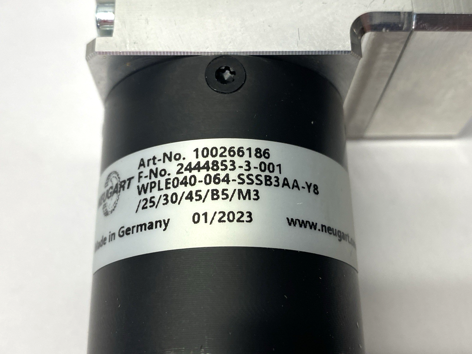 Neugart WPLE040-064-SSSB3AA-Y8/25/30/45/B5/M3 Right-Angle Planetary Gearbox - Maverick Industrial Sales