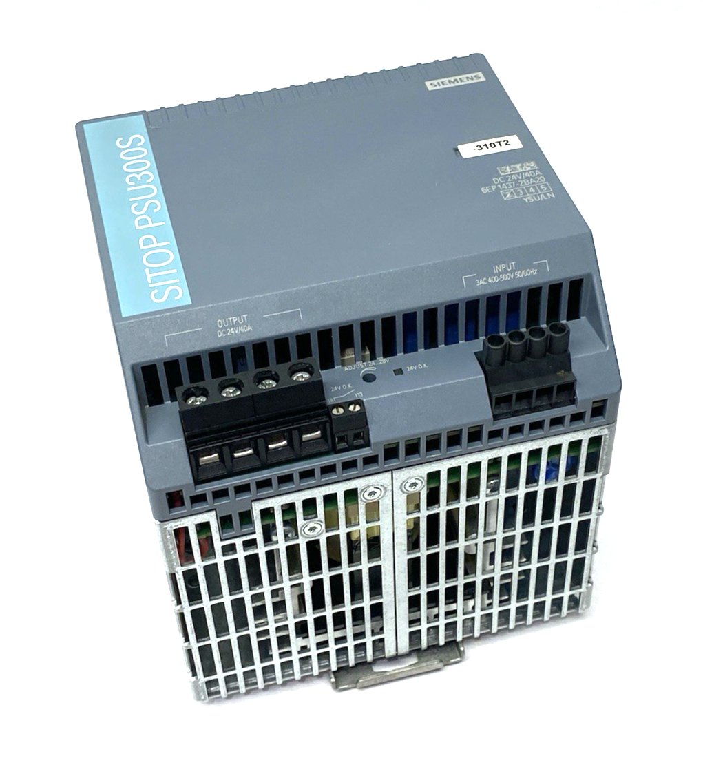 Siemens 6EP1437-2BA20 SITOP PSU300 Stabilized Power Supply 40A - Maverick Industrial Sales