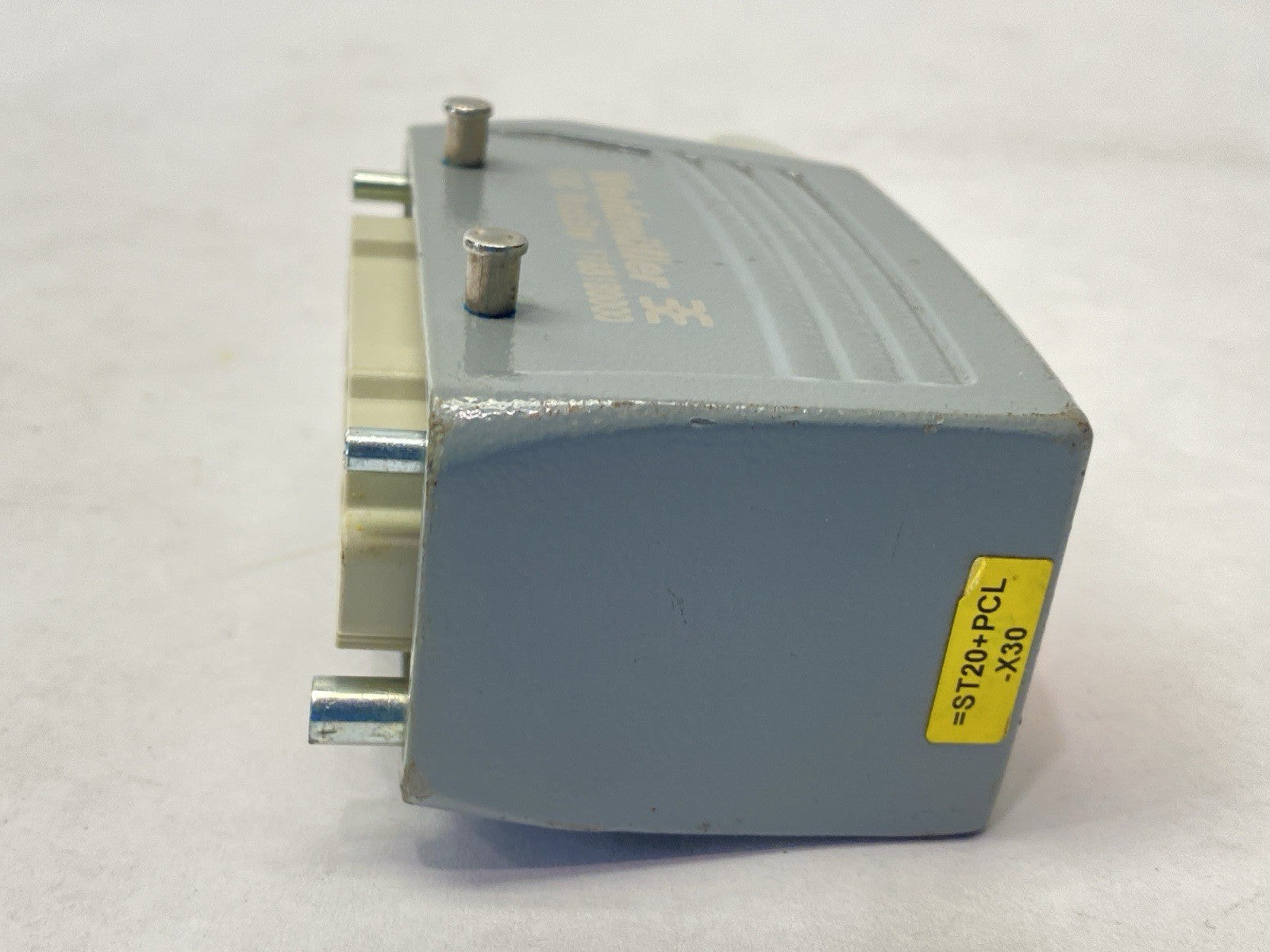 Weidmuller HDC HE 16 MS Male Connector 16P 16A 500V 1207500000 w/ 1788180000 - Maverick Industrial Sales