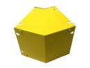 Hoffman F66G45E Elbow 45-Degree Lay-in Wireway 6" x 6" YELLOW SHELFWARE - Maverick Industrial Sales