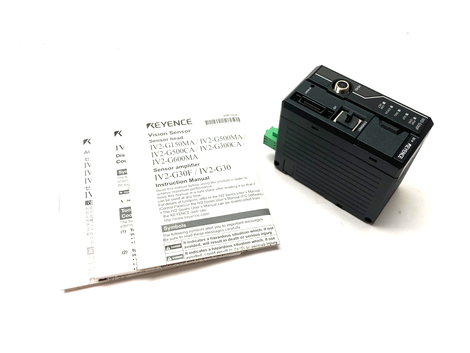 Keyence IV2-G30F Sensor Amplifier Learning/Standard Mode 24V Input - Maverick Industrial Sales