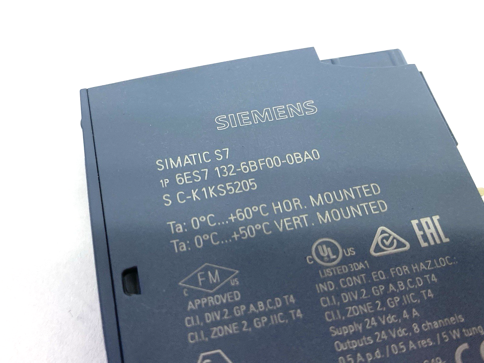 6ES7132-6BF00-0BA0 | Siemens SIMATIC ET 200SP Digital Output Module DQ 8x 24 V DC - Used - Maverick Industrial Sales