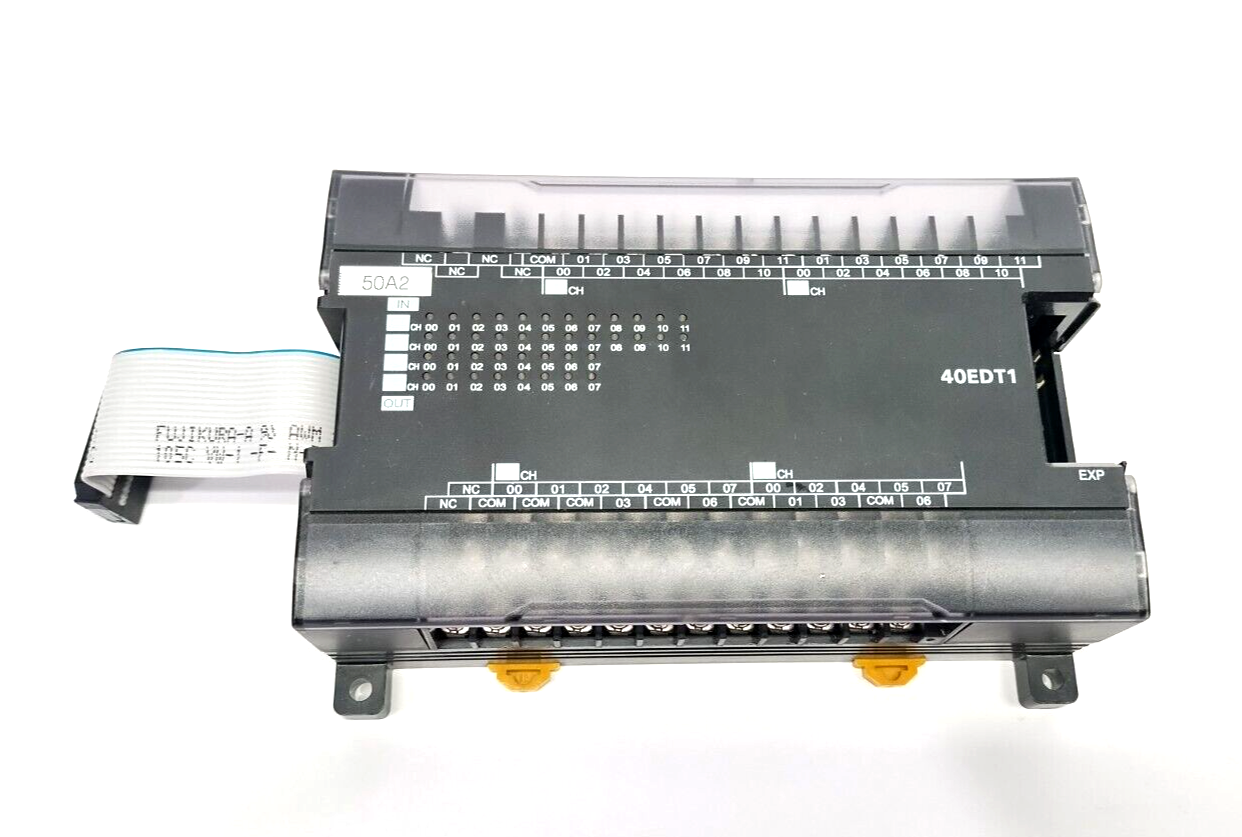 CP1W-40EDT1 | Omron I/O Expansion Unit, 24 x 24VDC Inputs, 16 x PNP Outputs 0.3A - Used - Maverick Industrial Sales