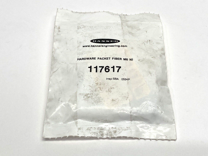 Banner 117617 Hardware Packet Fiber M6 Ni - Maverick Industrial Sales