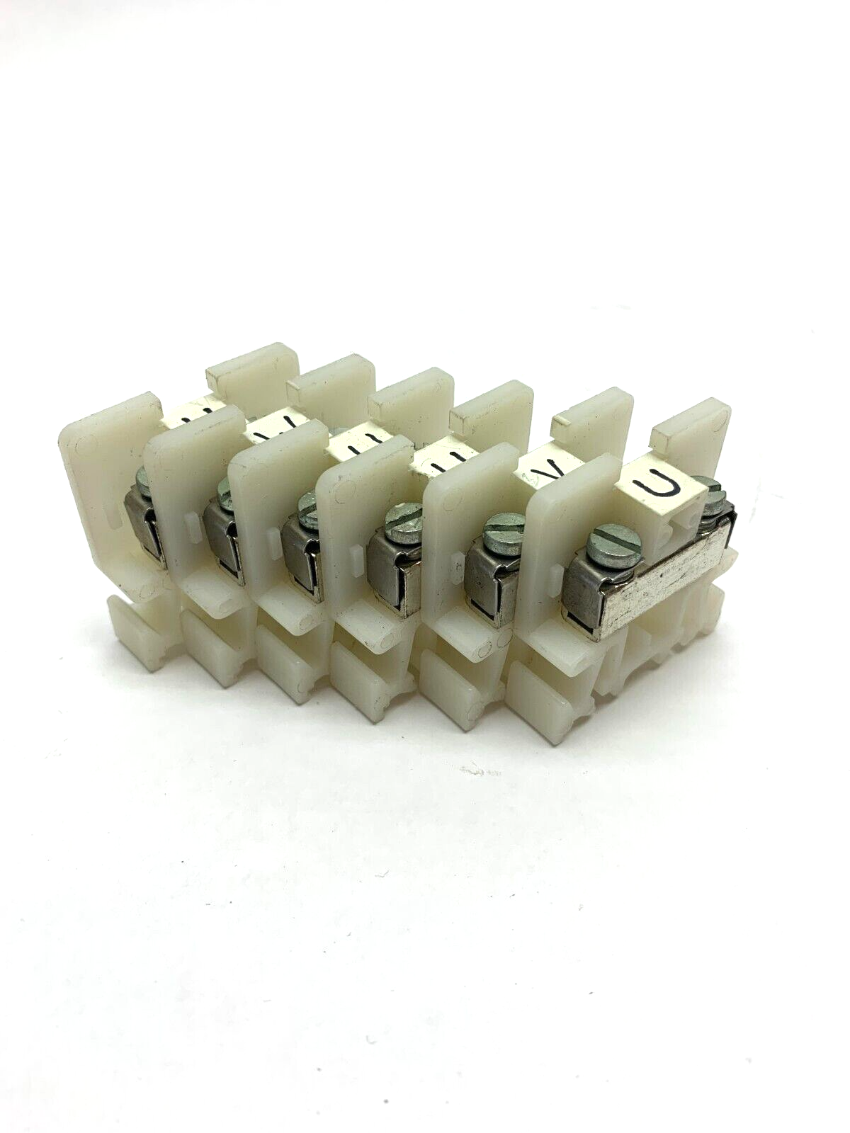 Allen Bradley 1492-CAM 10mm Terminal Block White 59337 LOT OF 6 - Maverick Industrial Sales