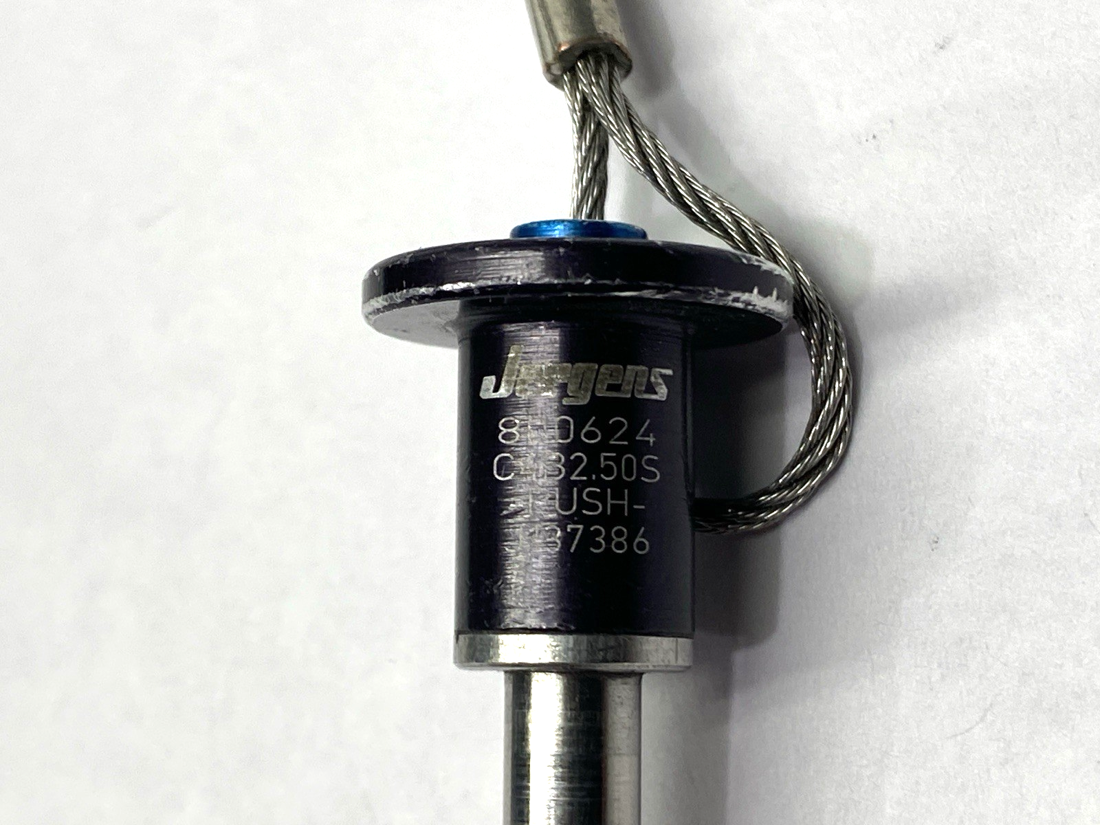 Jergens 800624 Button Handle Quick-Release Pin C4B2.50S - Maverick Industrial Sales