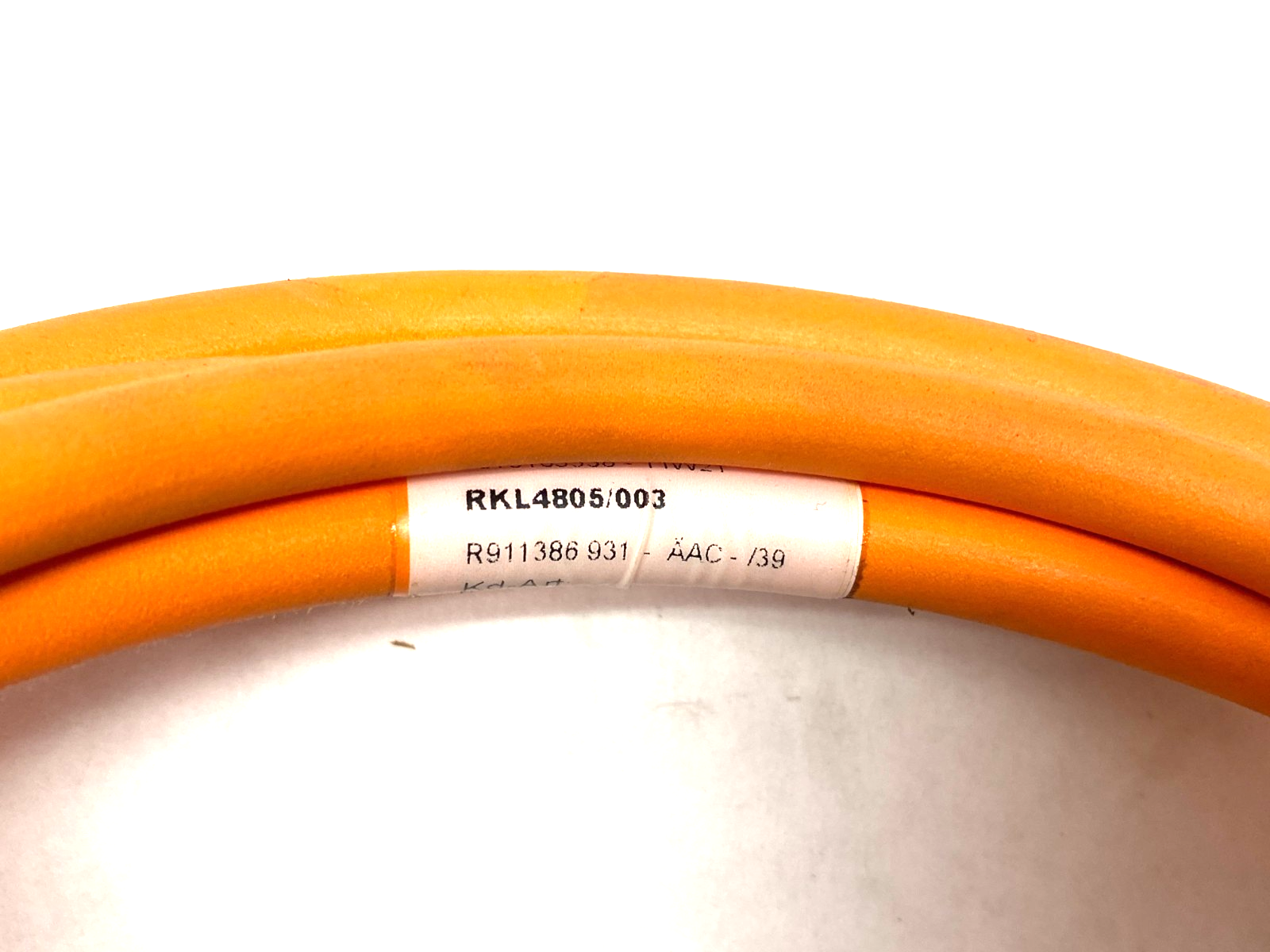 Bosch Rexroth R911386931 Servo Encoder Power Cable 3m Length RKL4805/003 - Maverick Industrial Sales