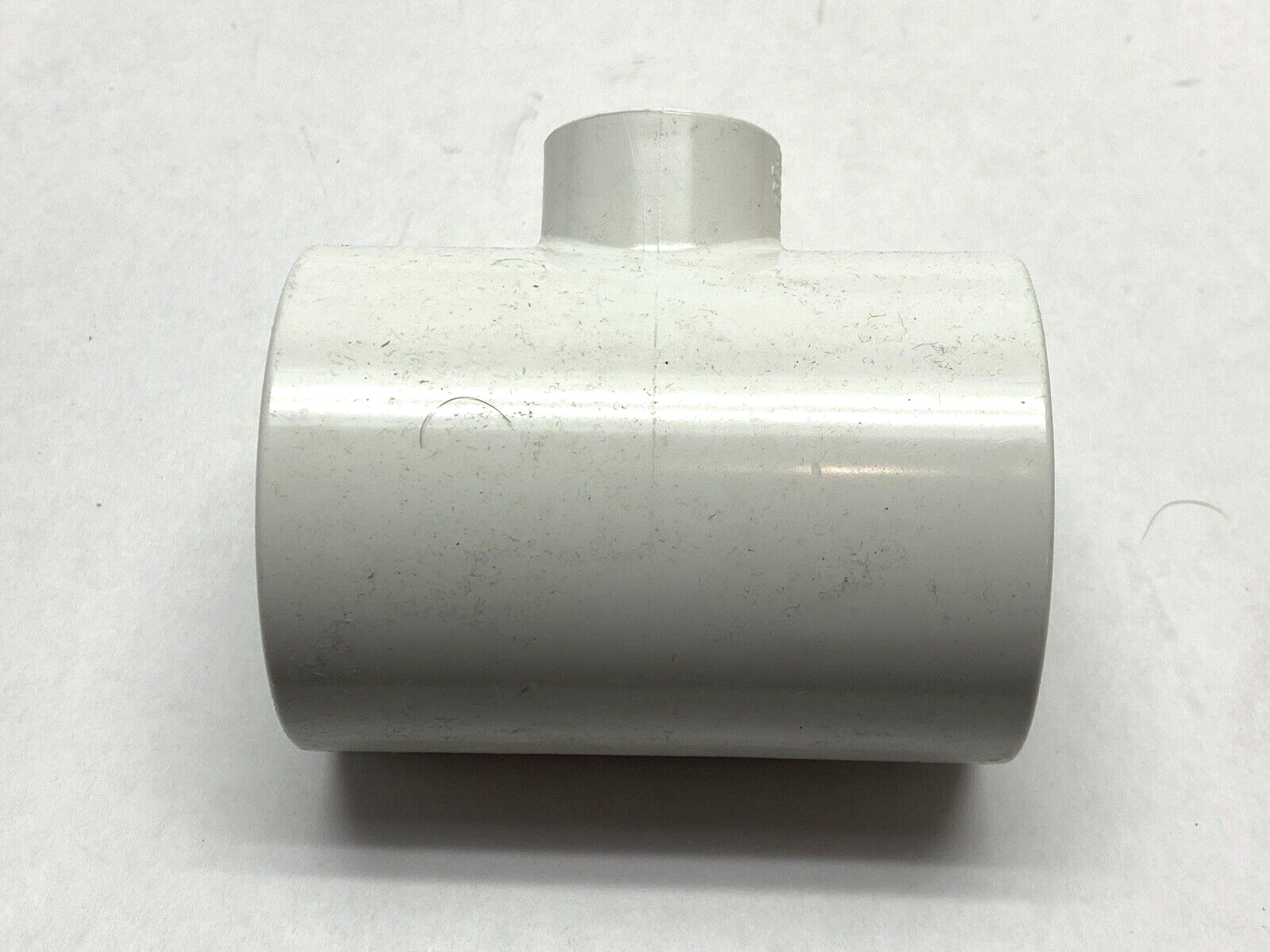 Harrington 401248 Reducing Tee 2" x 3/4" White Schedule 40 PVC LOT OF 6 - Maverick Industrial Sales