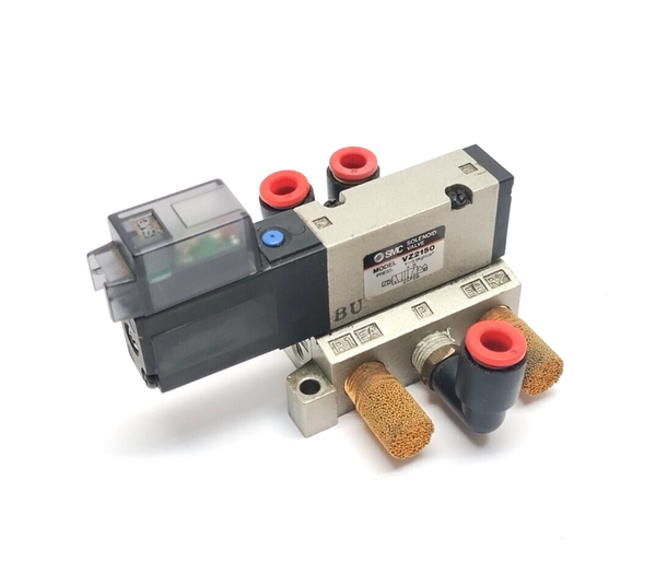 SMC VZ2150 Solenoid Valve w/ Base 24VDC - Maverick Industrial Sales