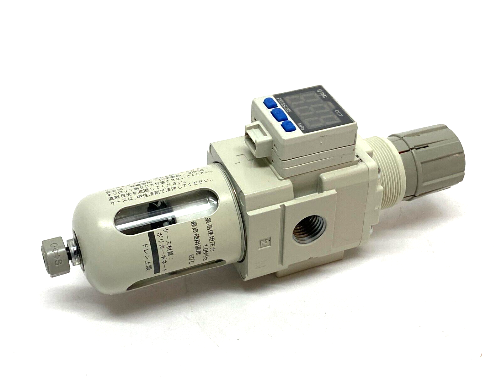 SMC AW20K-N02E3-CZA-B Digital Display Modular Filter Regulator ISE35-N-65 Switch - Maverick Industrial Sales