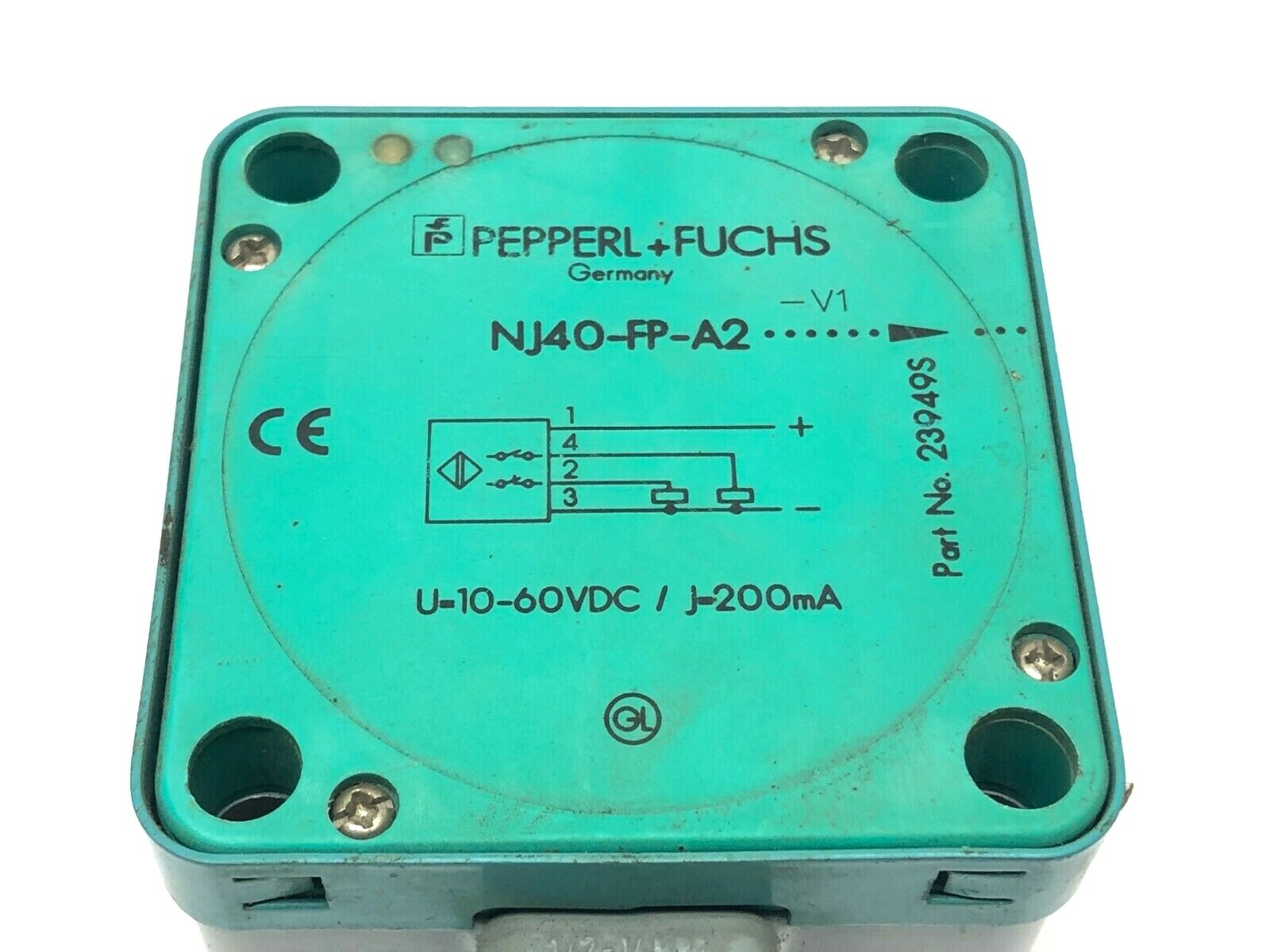 Pepperl+Fuchs NJ40-FP-A2-B1-P4-V1 Inductive Sensor - Maverick Industrial Sales