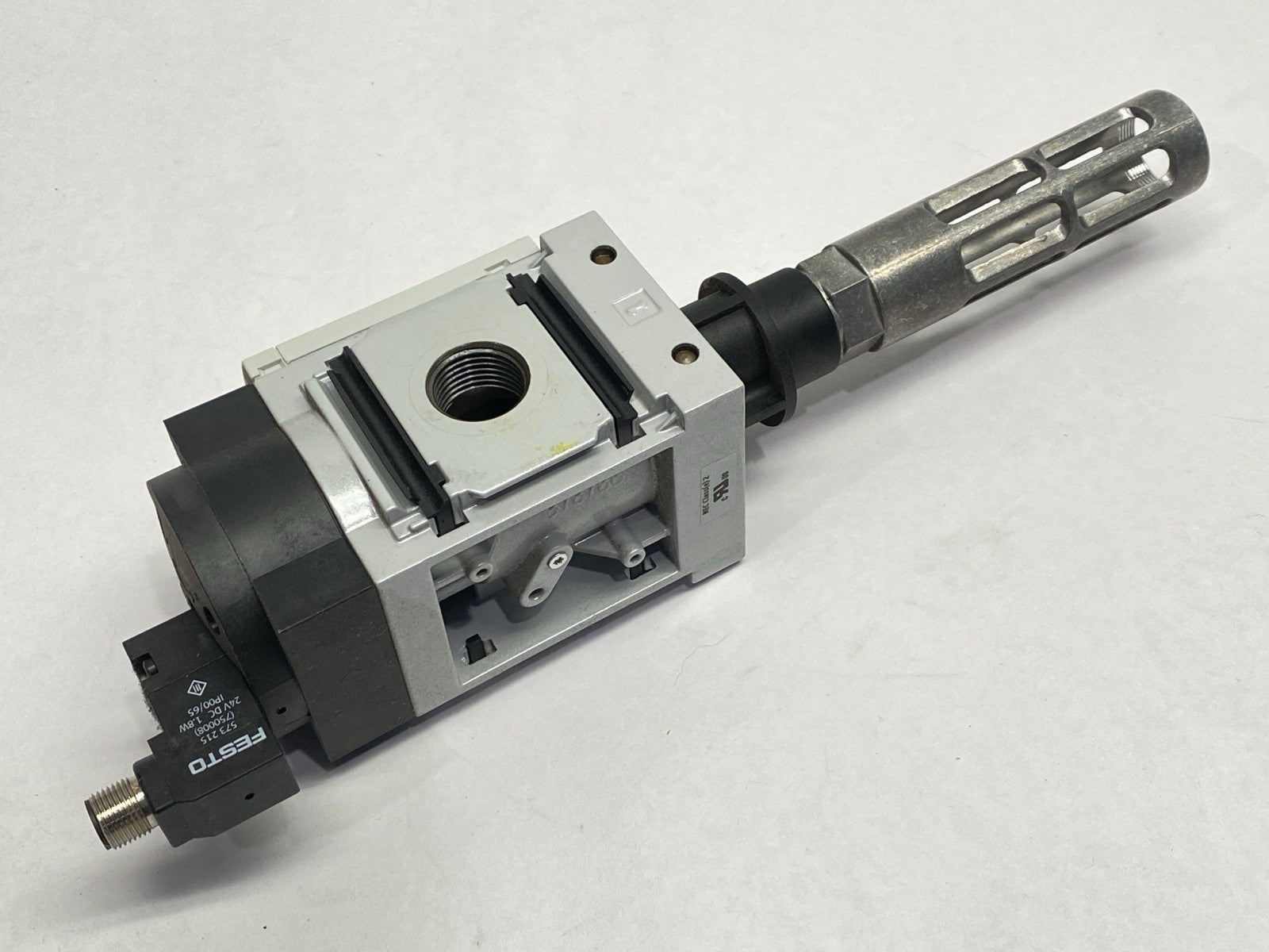 MS6-EE-1/2-10V24P-S | Festo Pneumatic On/Off Valve 527682 NO FILTER - Used - Maverick Industrial Sales