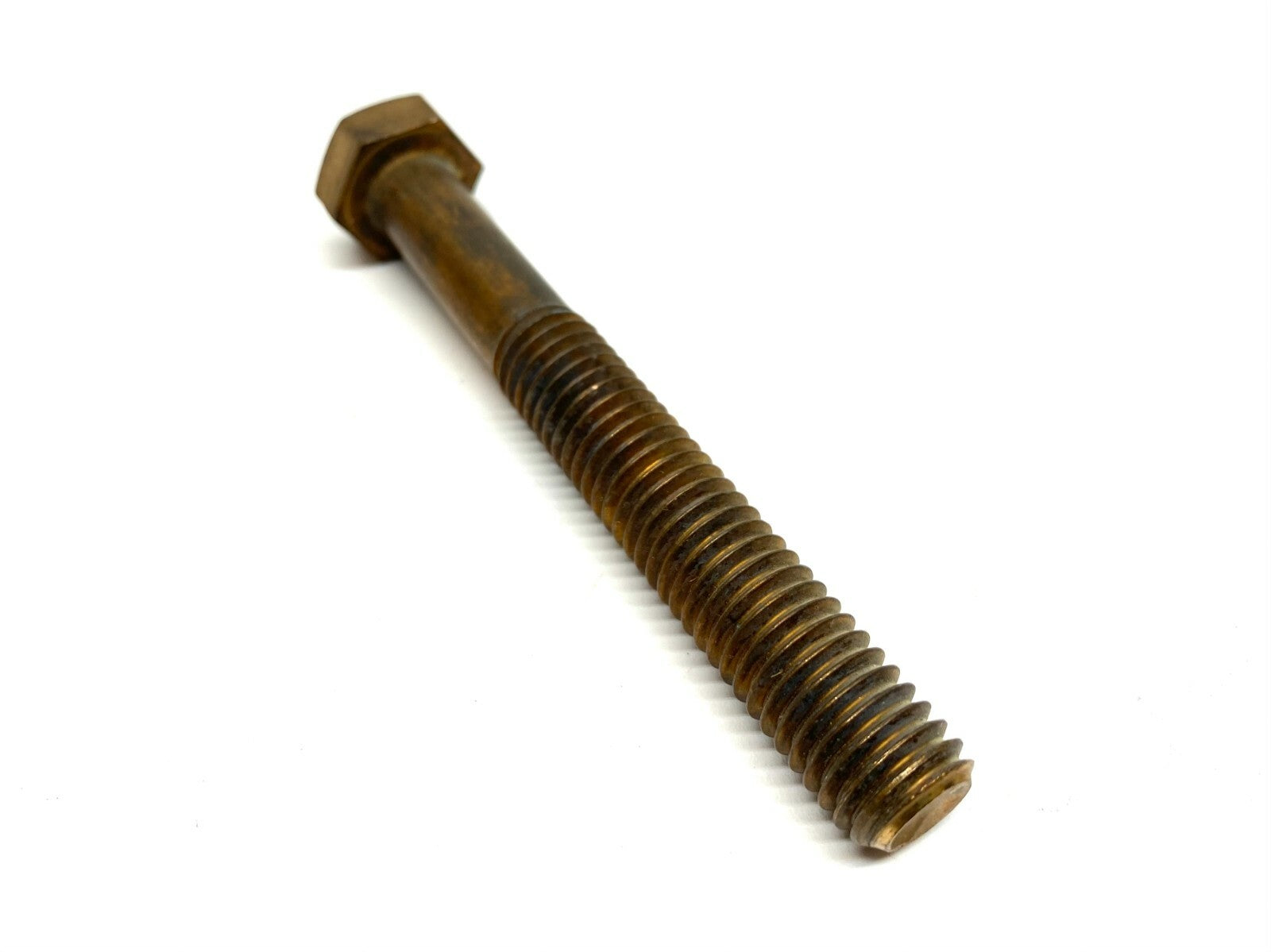 Hex Head Machine Bolt Bronze Silicon 1/2"-13 UNC x 3-3/4" LOT OF 5 - Maverick Industrial Sales