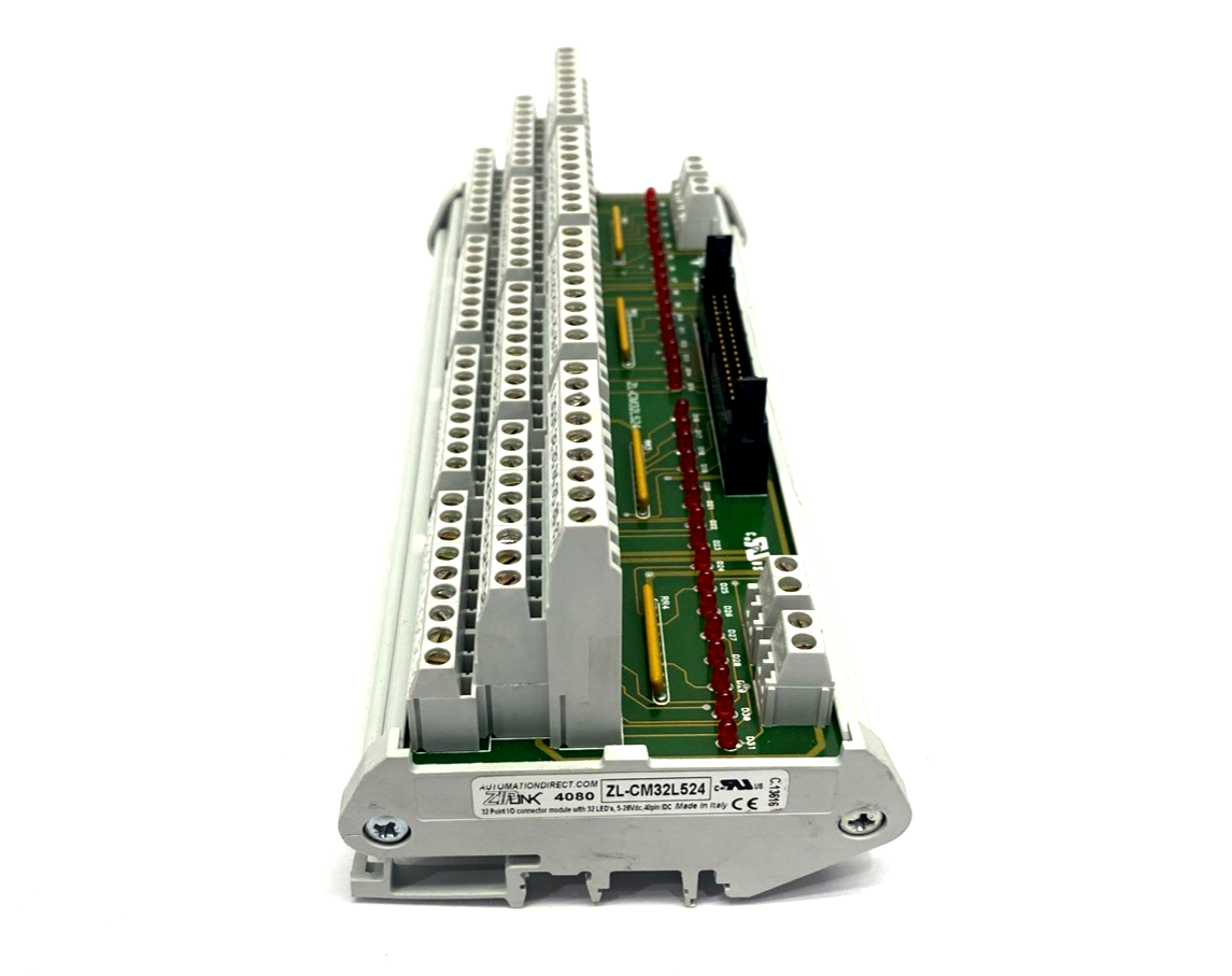 ZL-CM32L524 | Automation Direct 32-Pt. I/O Connector Module 5-28V CRACKED PLASTIC - Used - Maverick Industrial Sales