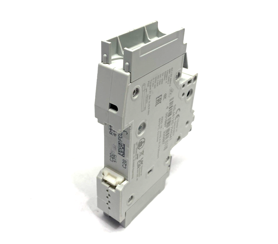 Siemens 5SJ4120-7HG41 Miniature Circuit Breaker 240V 14kA, 1-Pole, C-Trip, 20A - Maverick Industrial Sales