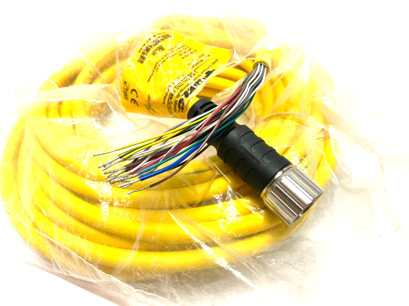 Turck CKM 19-10-10 Multifast Single Ended Cordset M23 Female to Pigtail U4704-10 - Maverick Industrial Sales