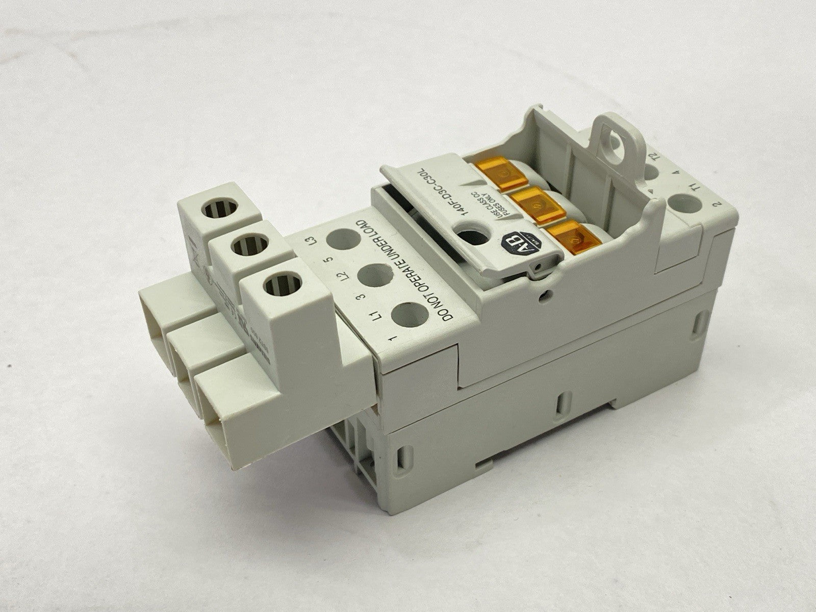 Allen Bradley 140F-D3C-C30L Fuse Holder Class CC 3P 30A 600V - Maverick Industrial Sales