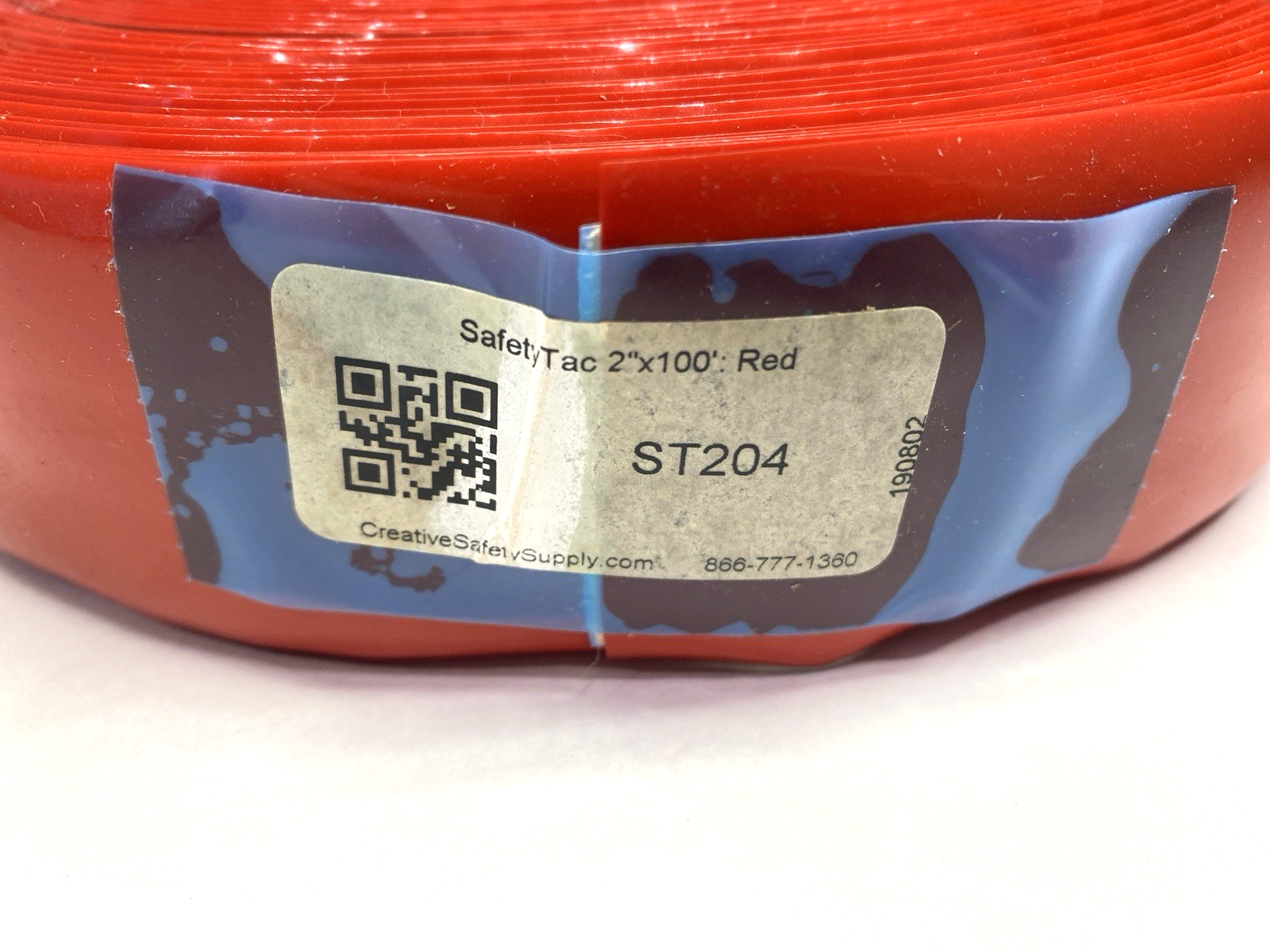 SafetyTac ST204 Red Floor Marking Tape 2" x 100' - Maverick Industrial Sales
