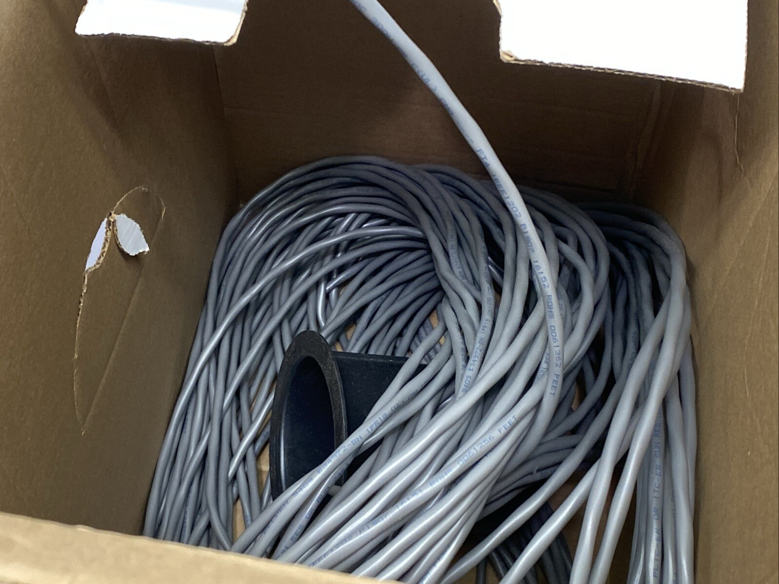 Belden 9409 High Performance Instrumentation Cable 1/PR 18AWG PVC Gray 125FT - Maverick Industrial Sales