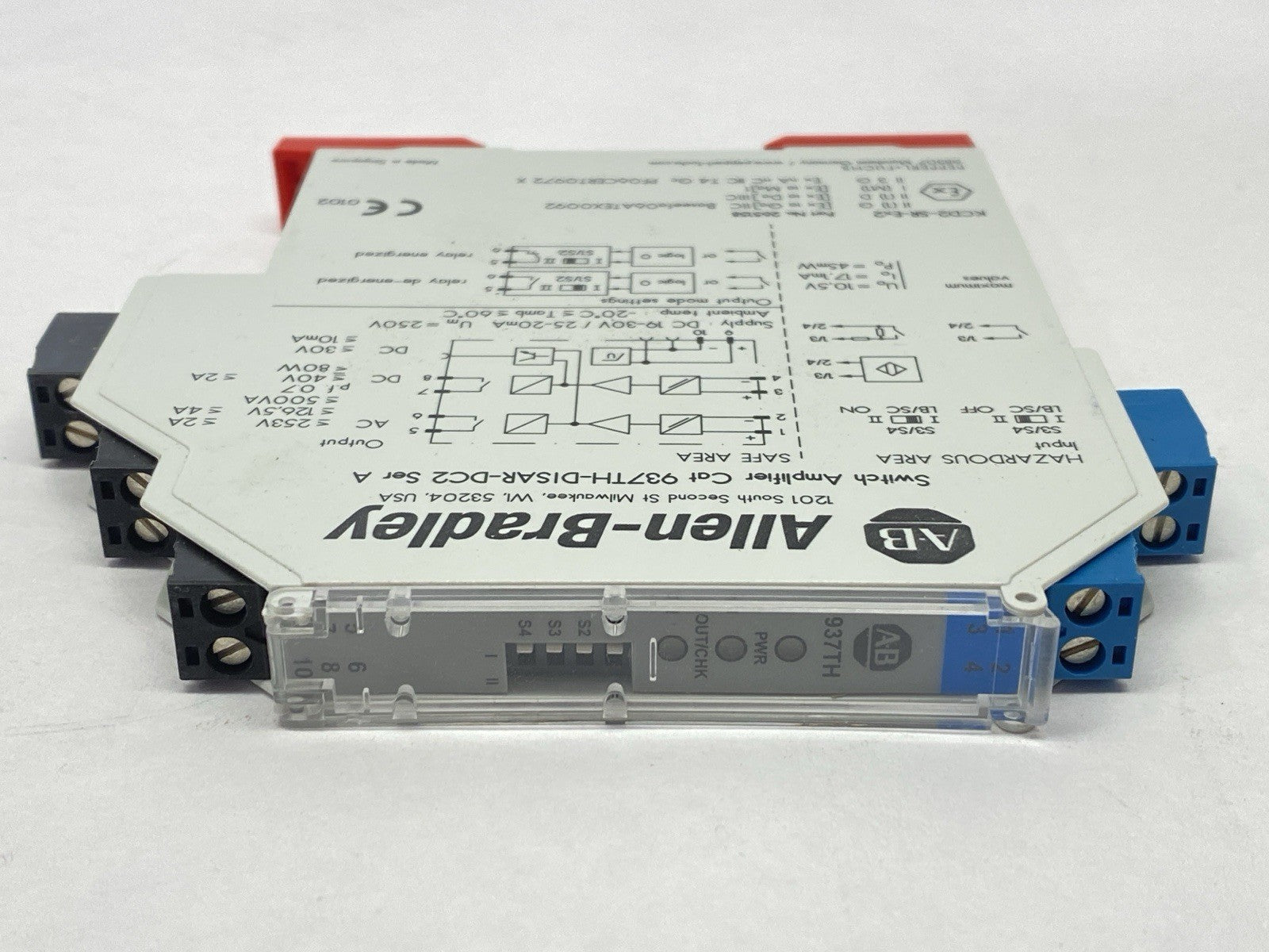 937TH-DISAR-DC2 | Allen Bradley Ser. A Switch Amplifier, Relay Output 2-Channel - New – Open box - Maverick Industrial Sales