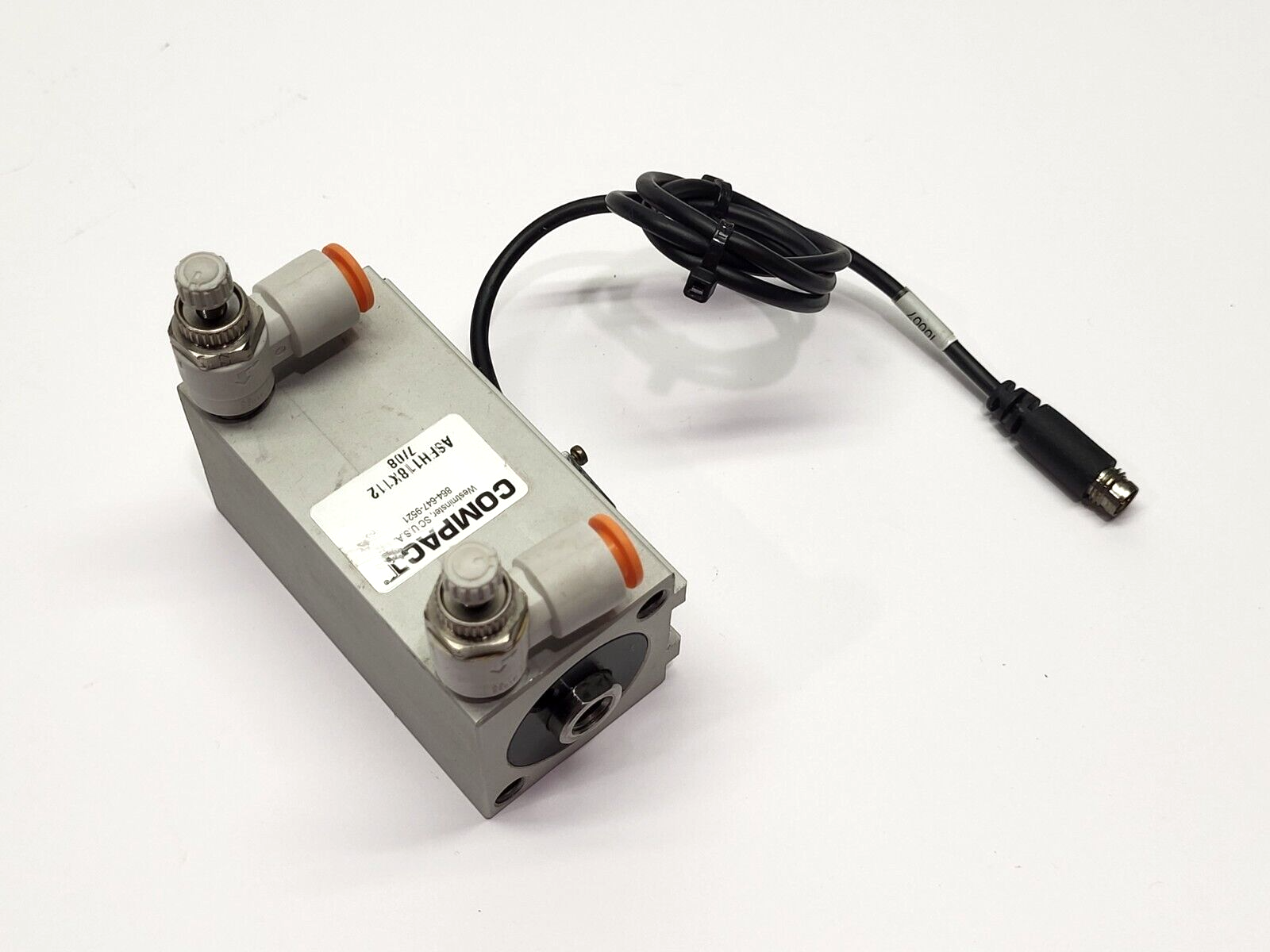 Compact ASFH118X112 Pneumatic Cylinder 1-1/8" Bore 1-1/2" Stroke - Maverick Industrial Sales