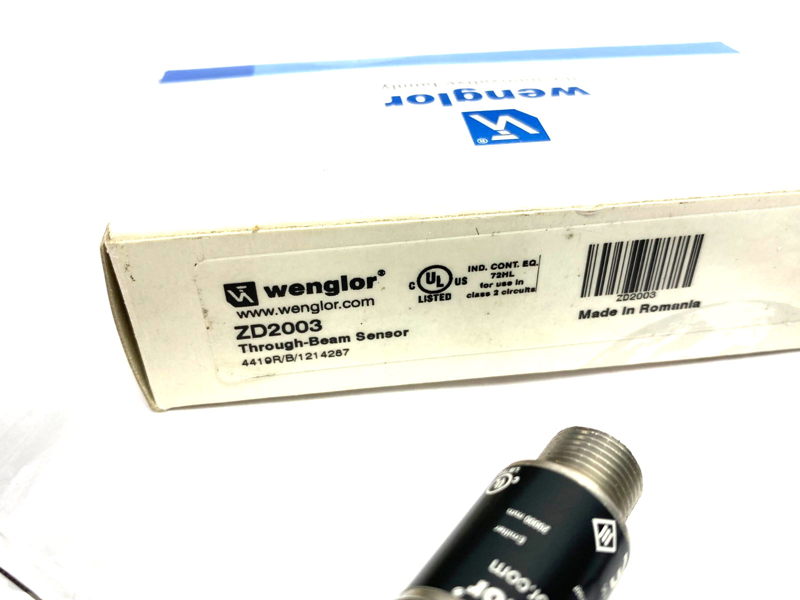 Wenglor ZD2003 Through-Beam Sensor - Maverick Industrial Sales