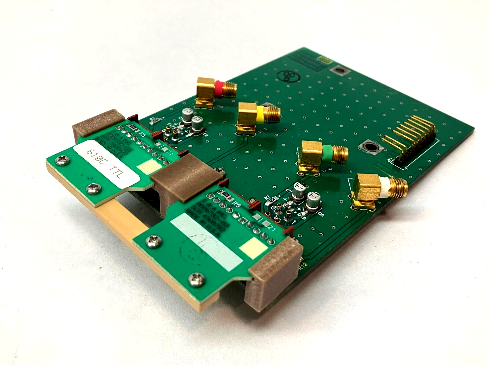 E0000844-00 | Saunders & Associates Circuit Board w/ 0000782-03 610C TTL - Used - Maverick Industrial Sales