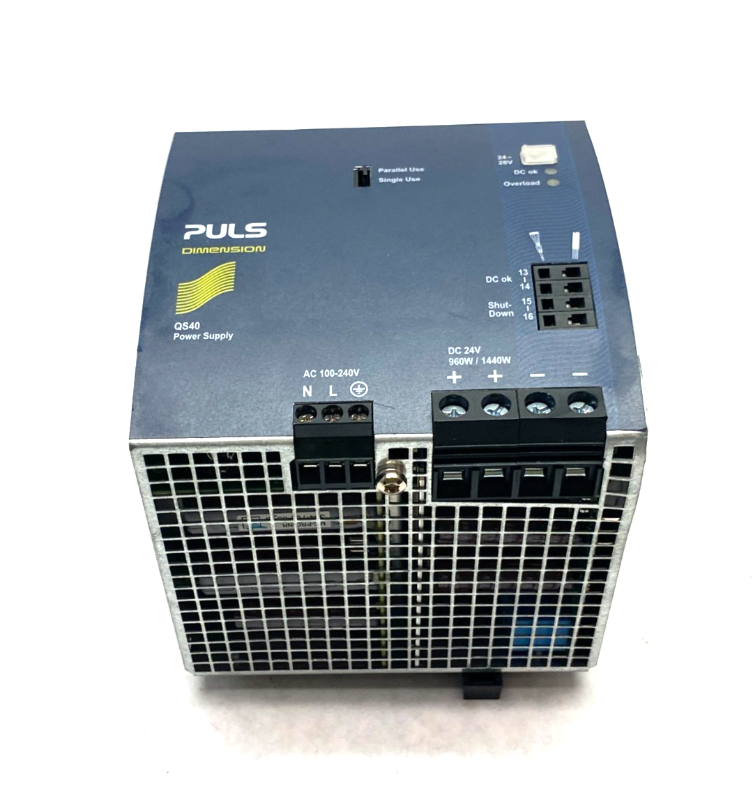 Puls QS40.241 Dimension Power Supply 1-Phase 24V 40A 960W - Used - Maverick Industrial Sales