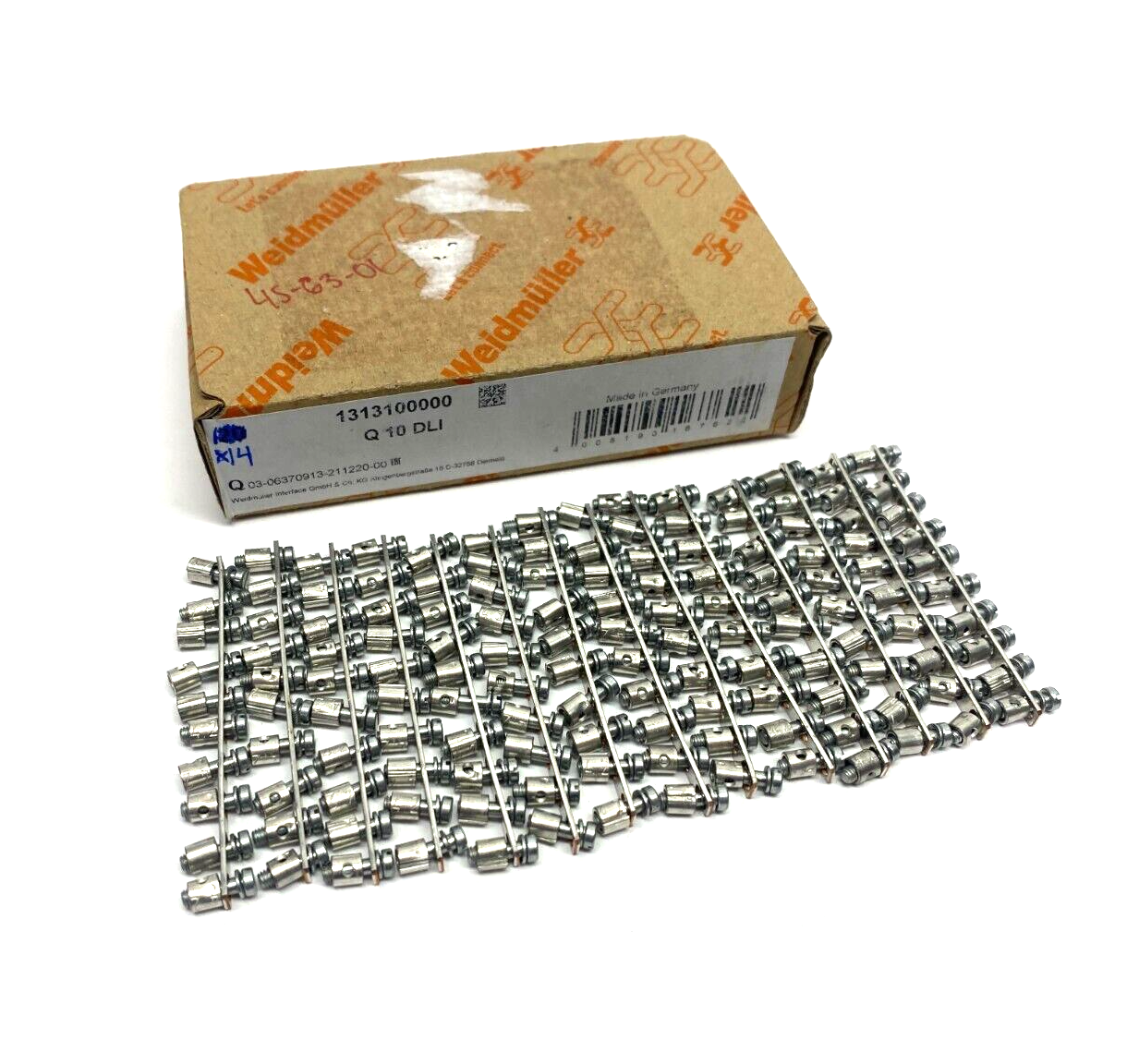 Weidmüller 1313100000 Terminal Block Cross Connector 10-Pole Q 10 DLI BOX OF 14 - Maverick Industrial Sales