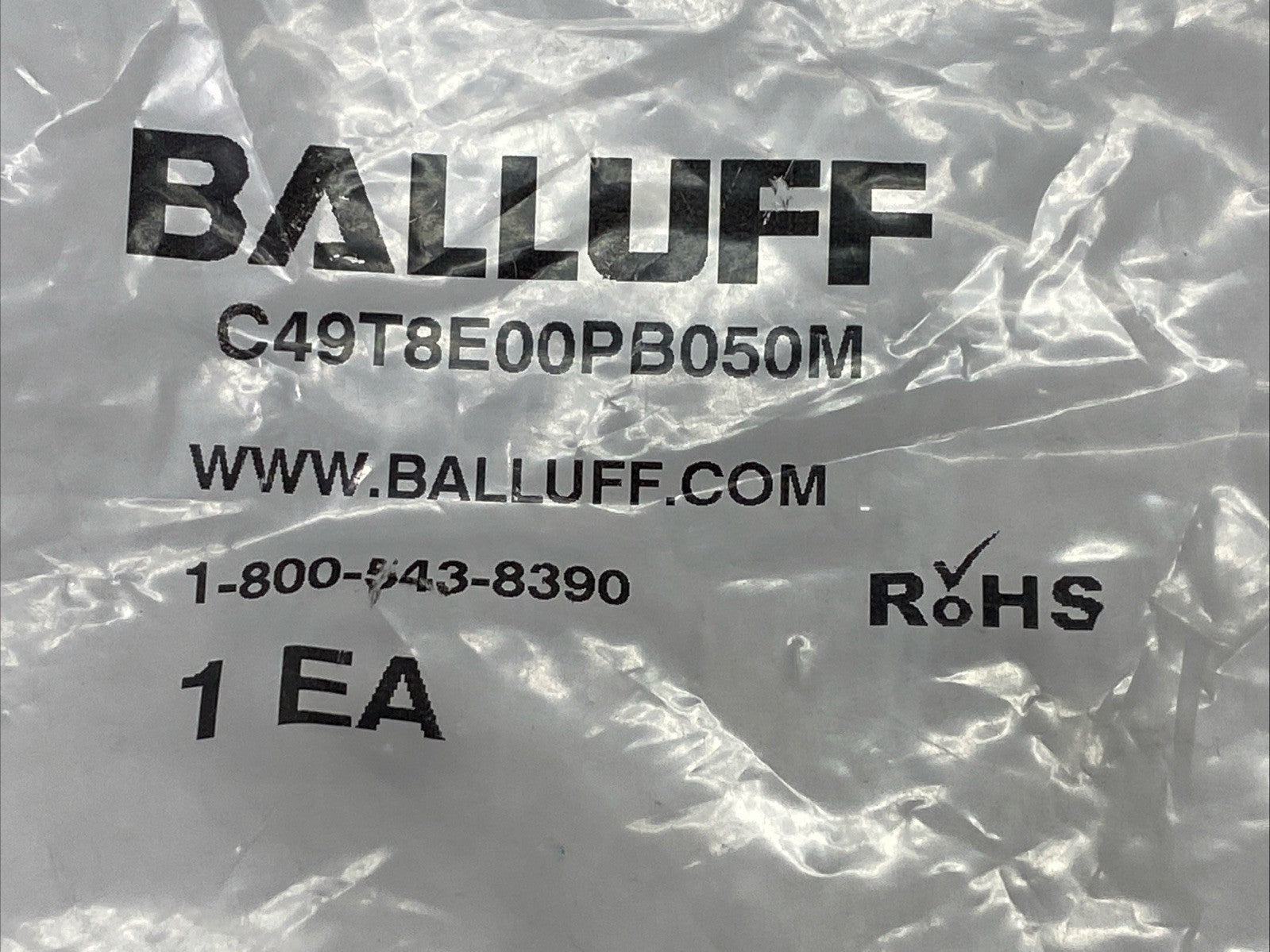 Balluff C49T8E00PB050M 8-Port Junction Box 5m Cable - Maverick Industrial Sales