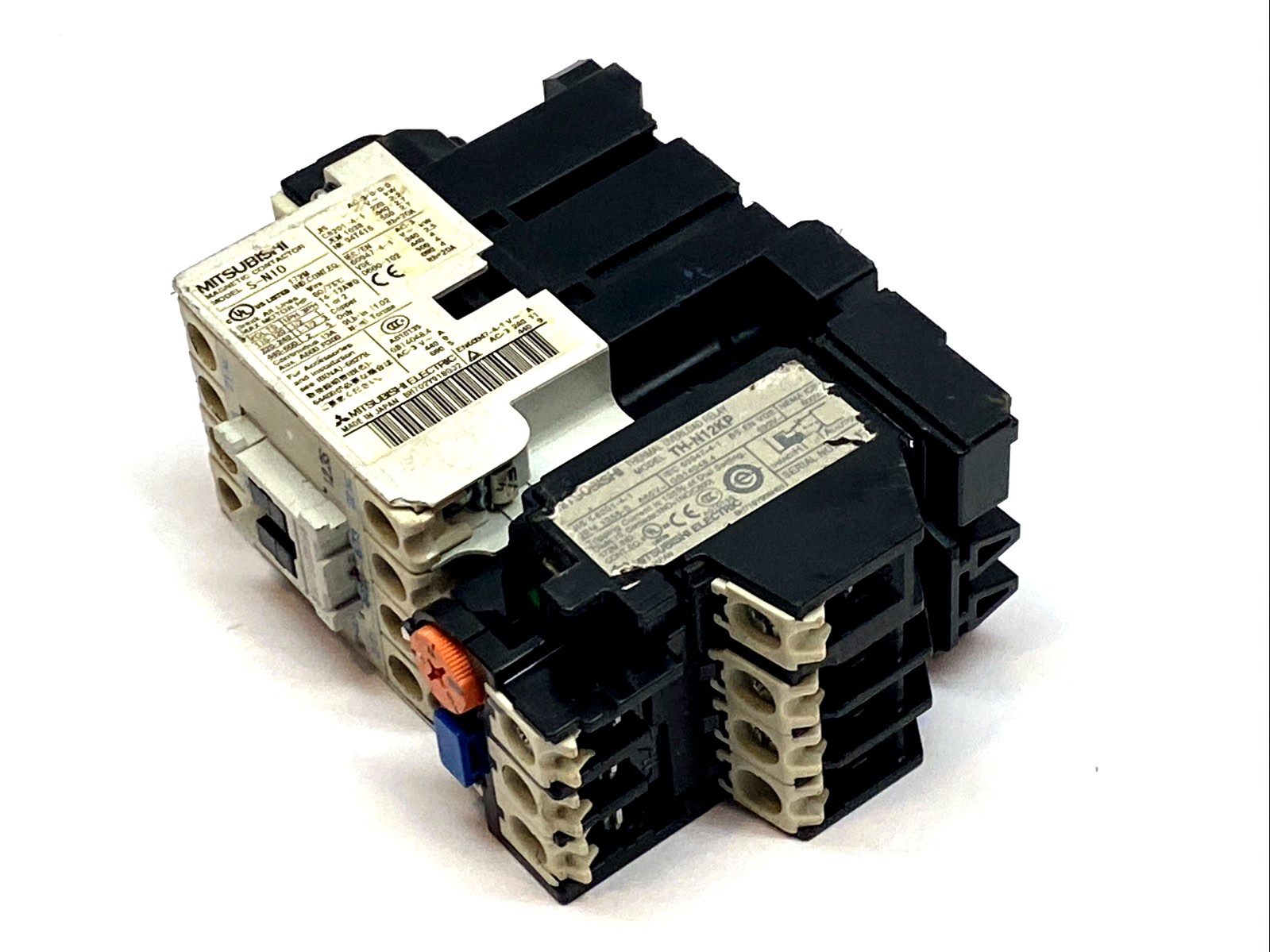 Mitsubishi S-N10 Motor Starter Contactor w/ TH-N12KP Overload Relay - Maverick Industrial Sales