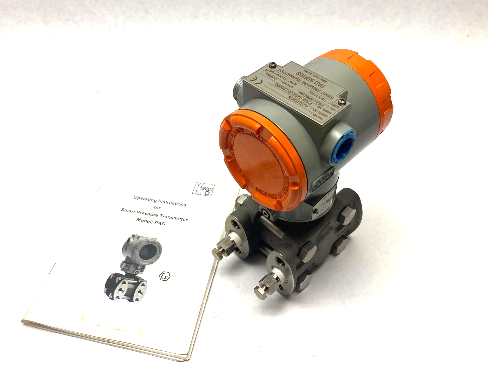 Kobold PAD-DEE7S2NS00 Heavy-Duty Smart Differential Pressure Transmitter 5-Digit - Maverick Industrial Sales
