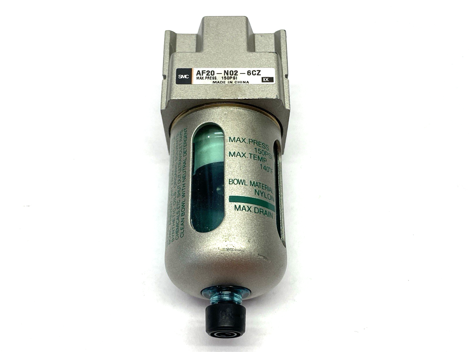SMC AF20-N02-6CZ Pneumatic Filter 1/4" NPT - Maverick Industrial Sales