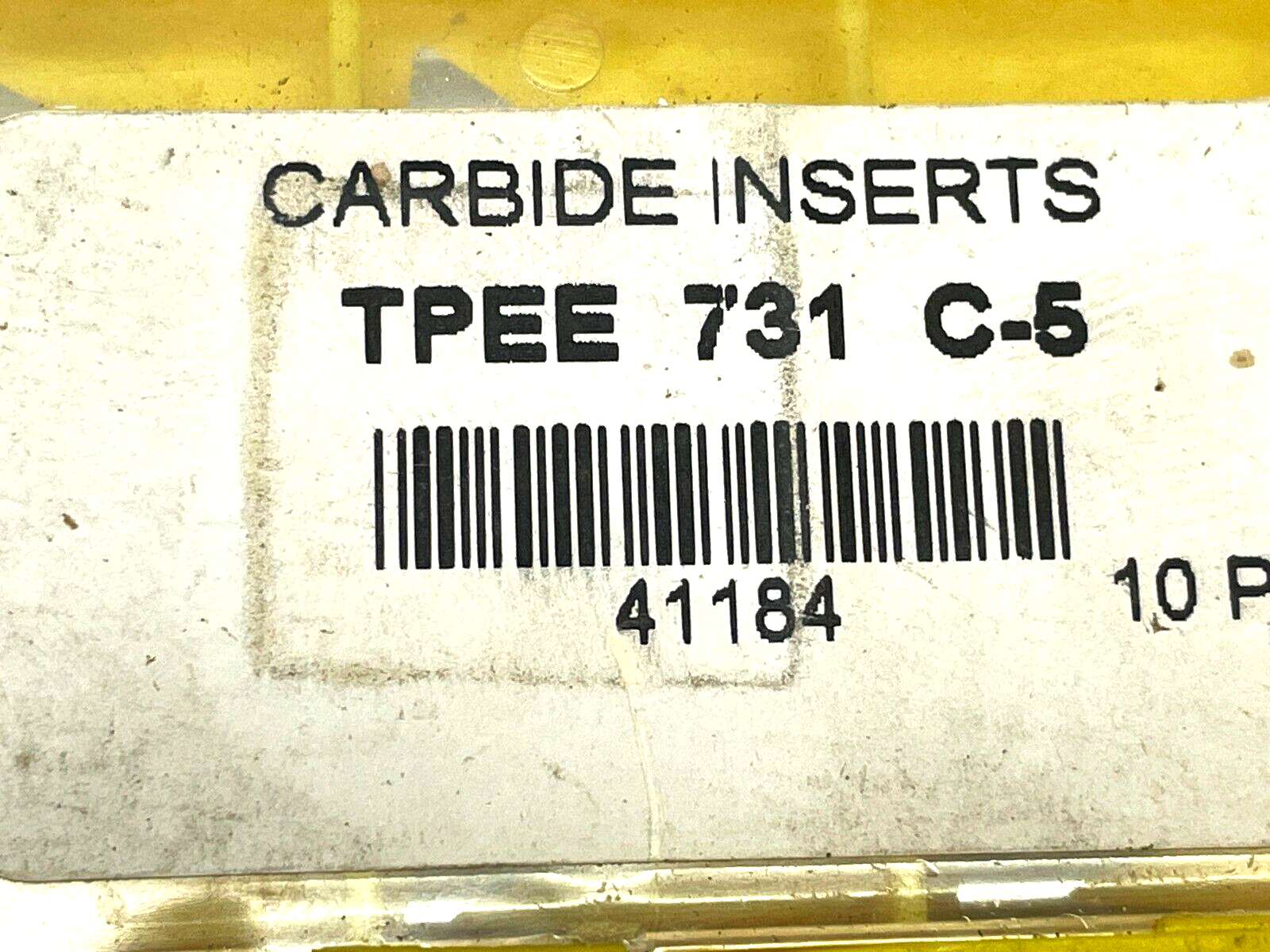TPEE 731 C-5 Carbide Inserts PKG OF 10 - Maverick Industrial Sales