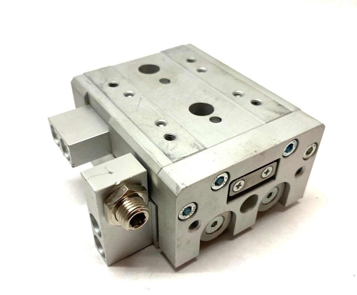 MXS20-20AS | SMC Precision Slide Table, 20mm Bore, 20mm Stroke - Used - Maverick Industrial Sales