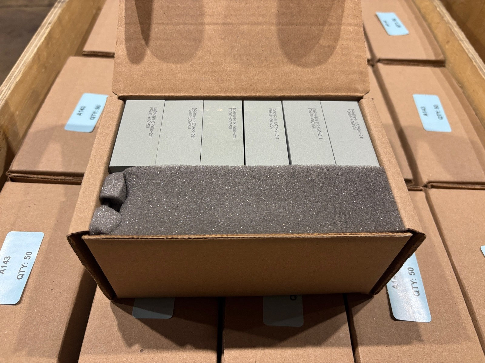Darmann Abrasive 112067 Superfinish Polishing Stones, FG600-60GV5W, LOT OF 2850 - Maverick Industrial Sales