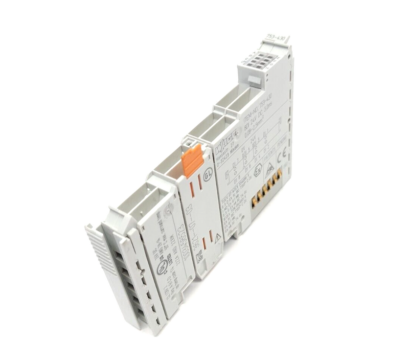 Wago 753-430 8-Channel Digital Input Module 24VDC NO TERMINAL - Maverick Industrial Sales