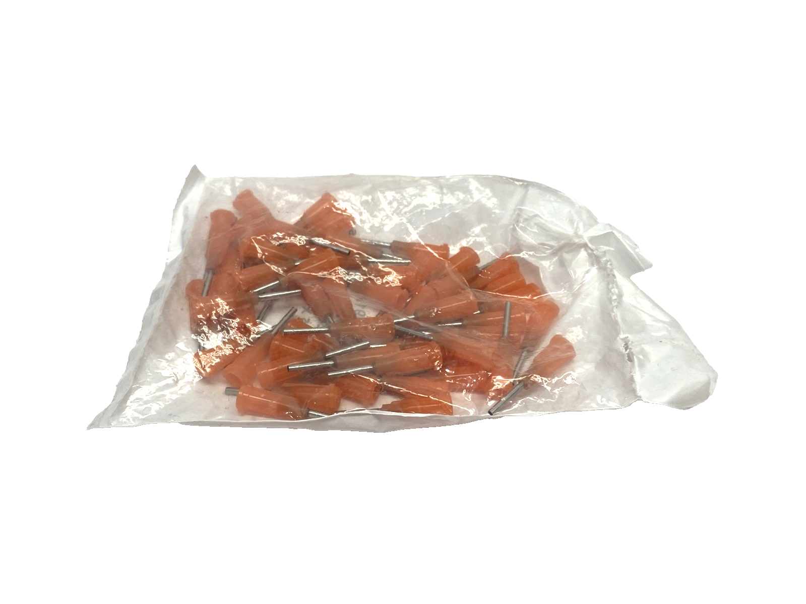 M915 Disposable LL TW Probe Needles, Orange, 15 Gauge x 1/2" Length LOT OF 150 - Maverick Industrial Sales