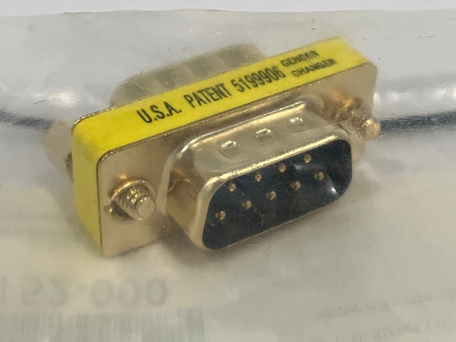 Tripp Lite P152-000 Compact Gold Gender Changer DB9 - Maverick Industrial Sales