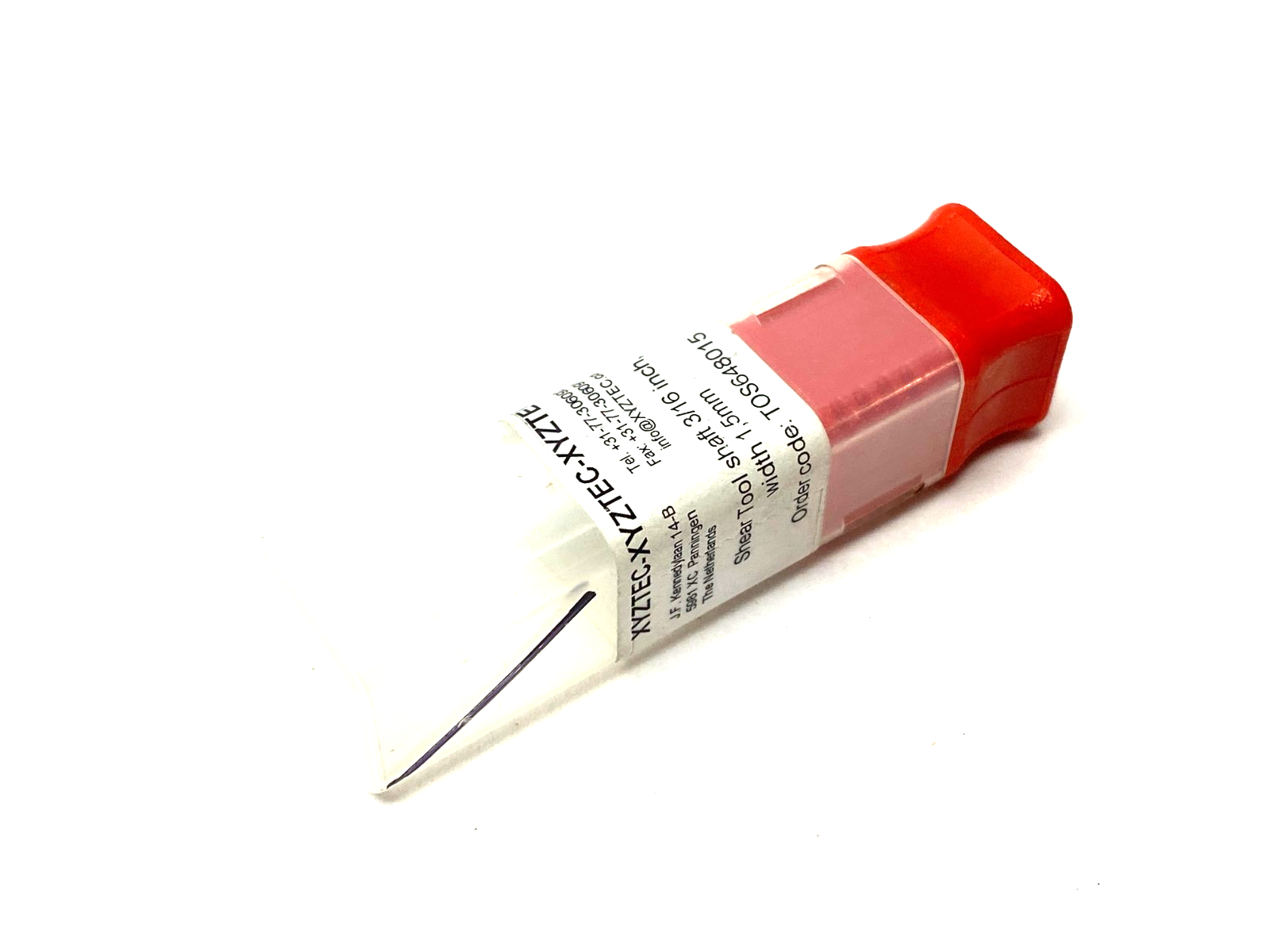 TOS648015 | xyztec Shear Tool, Shaft 3/16", Width 1.5mm - New - Maverick Industrial Sales