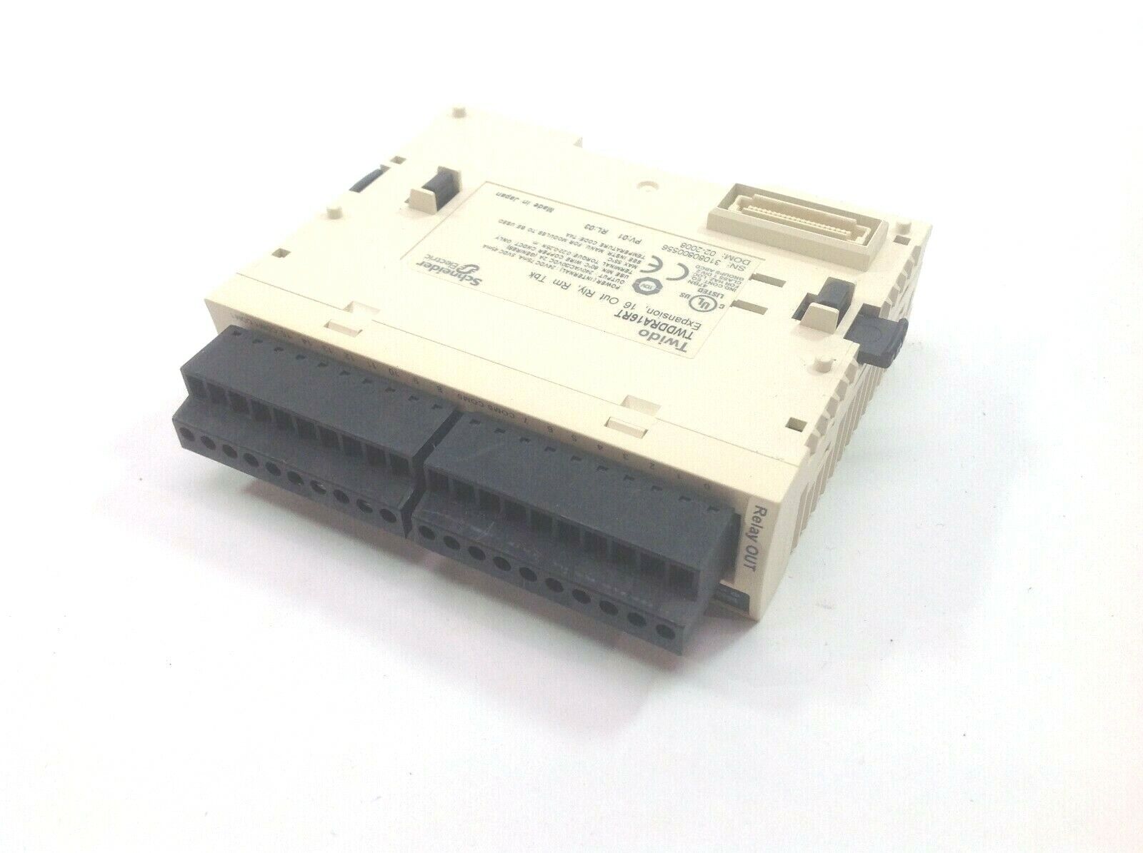 Schneider Electric TWDDRA16RT Twido 16 Port Output 24VDC Module PV:01 RL:03 - Maverick Industrial Sales