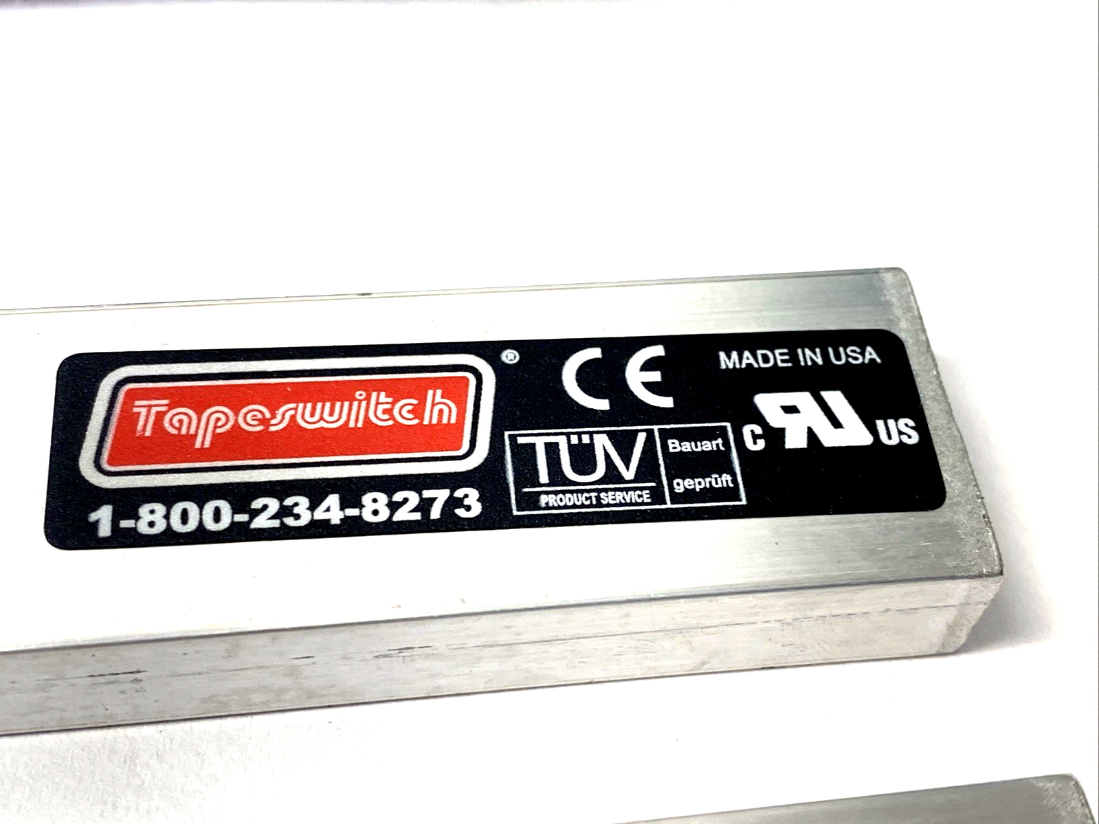 Tapeswitch TS-47 Safety Pressure Sensing Edge Switch 4FT, 4804 LOT OF 2 - Maverick Industrial Sales