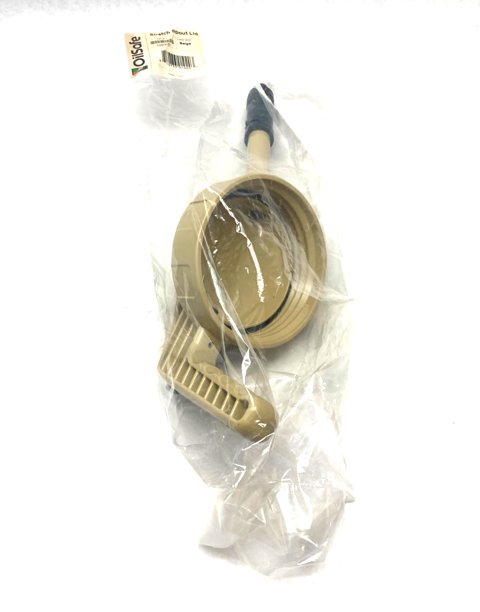 10300 | Oilsafe 100300 Stretch Spout Lid, Beige - New - Maverick Industrial Sales