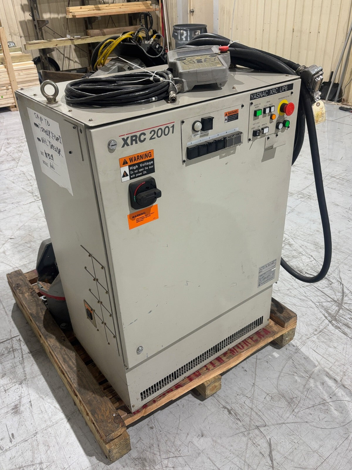 YR-UP6-A02 | Yaskawa Motoman Robot System with Yasnac XRC Controller ERCR-UP6-RB10 - Used - Maverick Industrial Sales