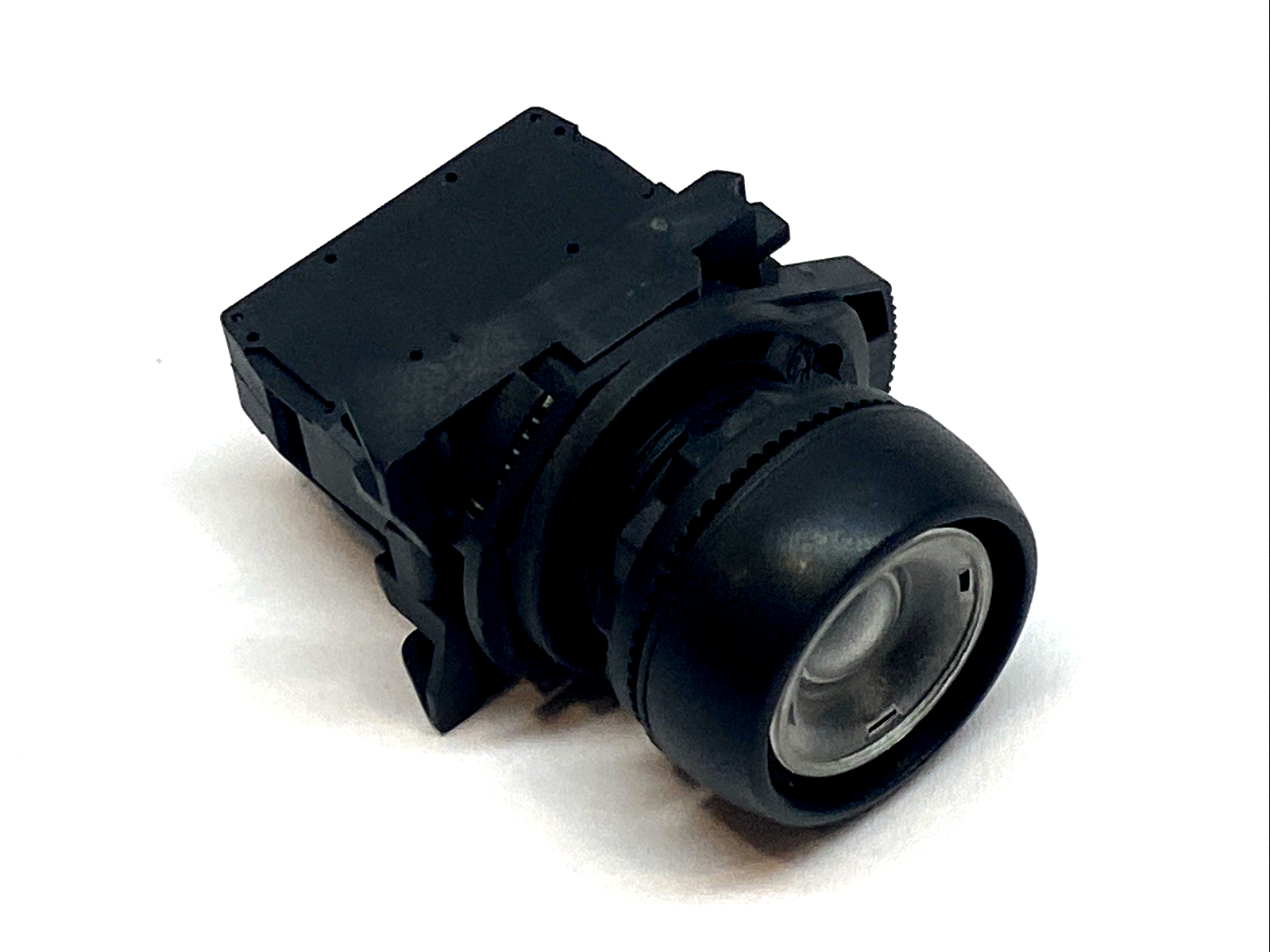 800FP-LF3 | Allen-Bradley Green 22mm Illuminated PB NO COVER W/ 800F-N3G 24V SER B - Used - Maverick Industrial Sales