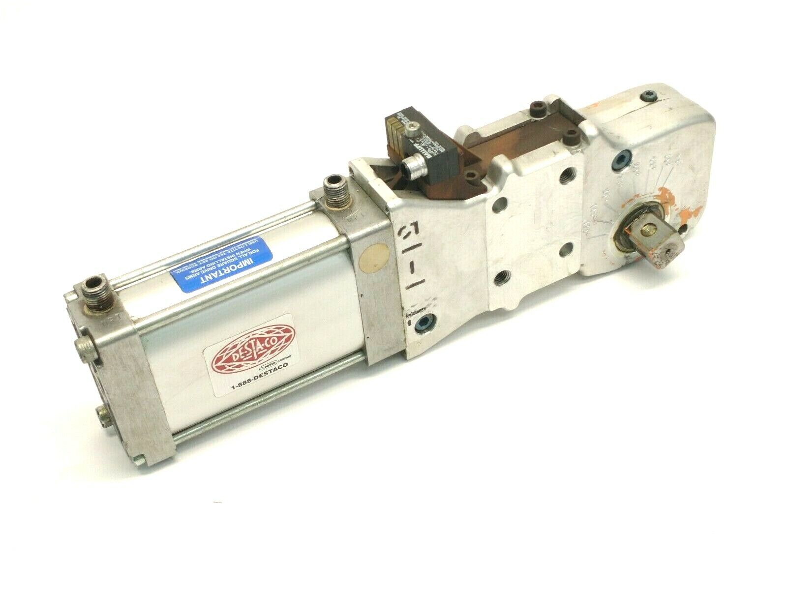 Destaco 82M-7D63E60-02018B Heavy-Duty Pneumatic Power Clamp 408791 - Maverick Industrial Sales