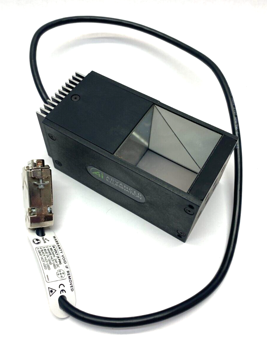 Advanced Illumination DL225-050WHI24 Diffuselite Coaxial Square Light 50x50mm - Used - Maverick Industrial Sales