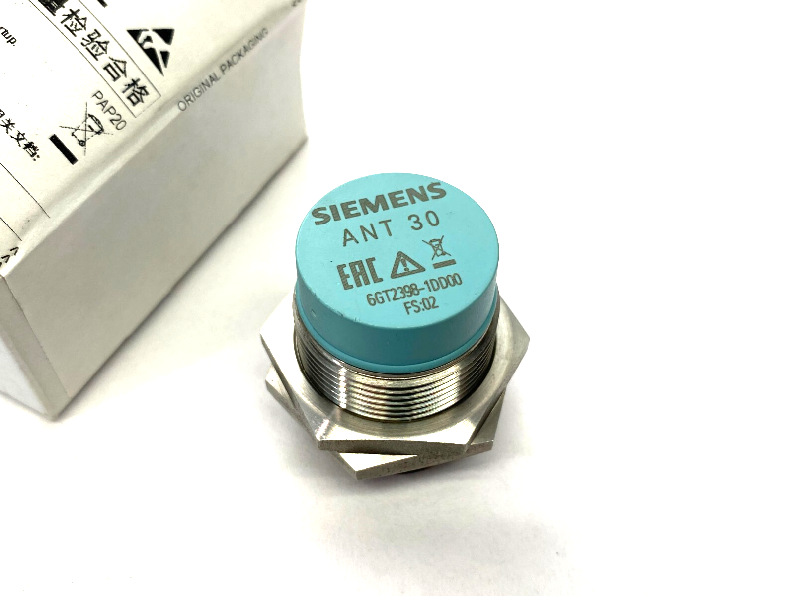 Siemens 6GT2398-1DD00 SIMATIC ANT 30 Metal Accessory Antenna RF300/RF200 - Maverick Industrial Sales