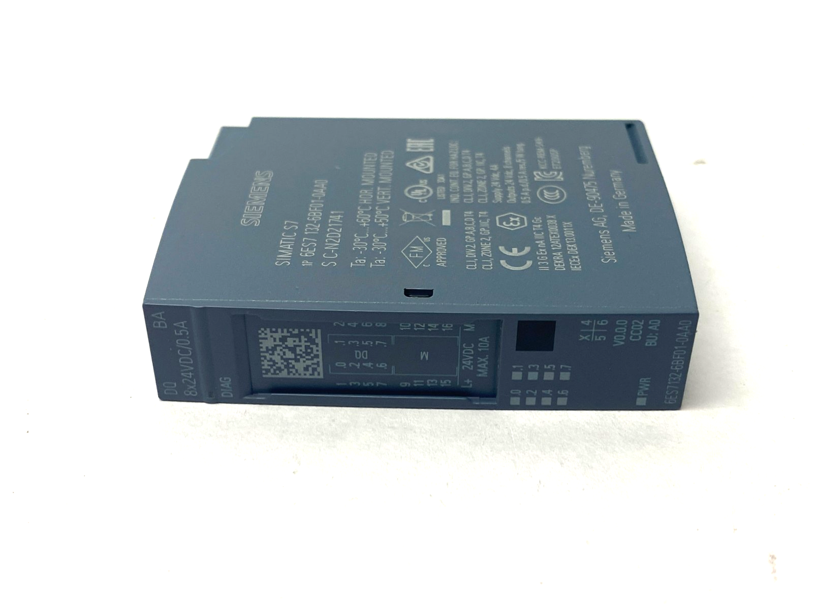Siemens 6ES7 132-6BF01-0AA0 SIMATIC ET 200SP Digital Output Module DQ 8x24VDC - Maverick Industrial Sales